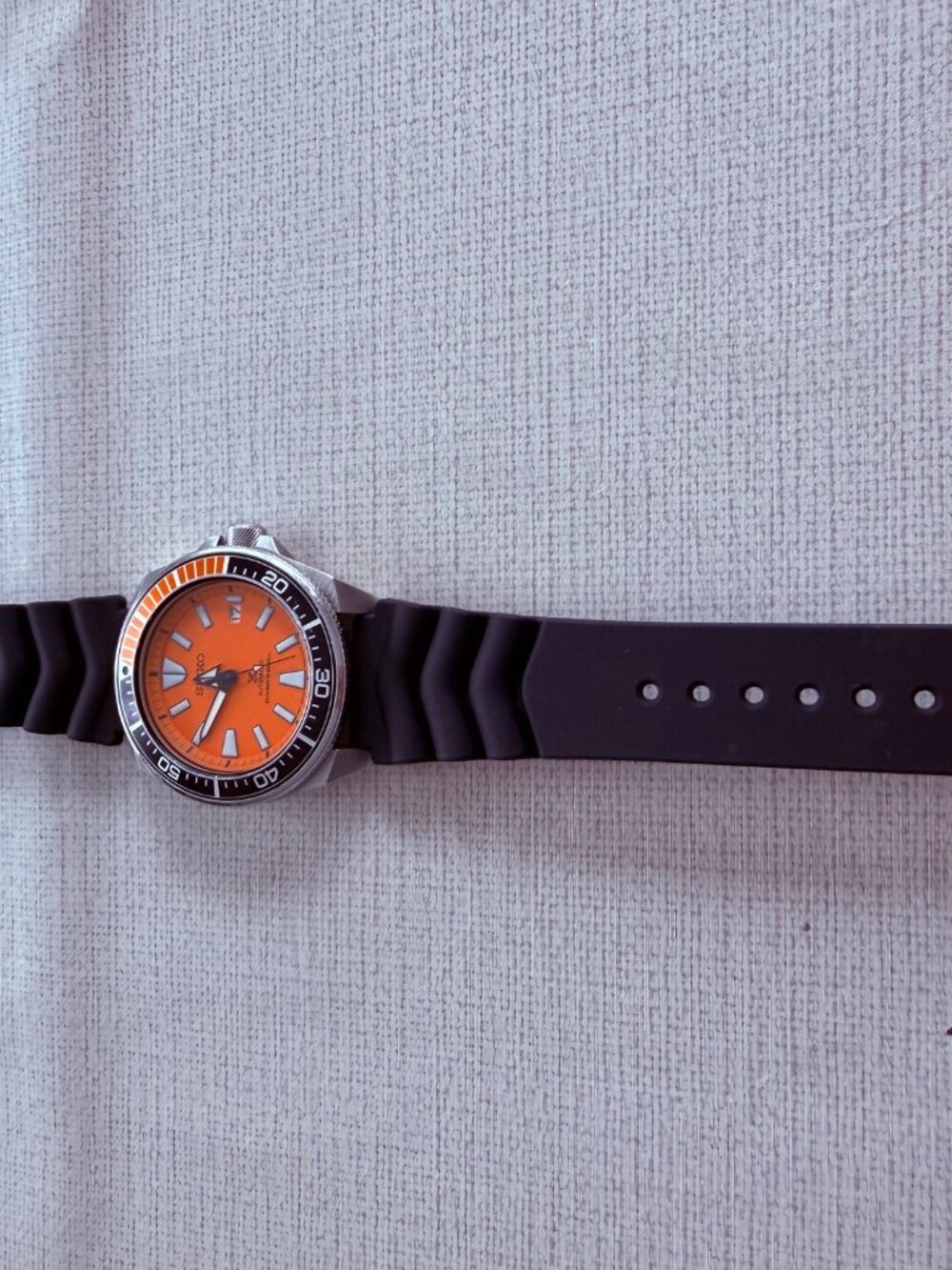Seiko Prospex "Orange Samurai" SRPC07 – Discontinued Collector’s Piece - Picture 3 of 8